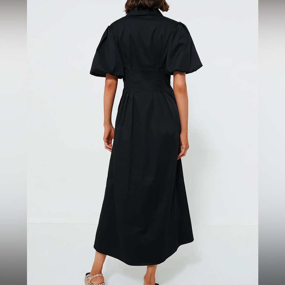 Tuckernuck Black Puff-Sleeve Maxi Dress - Picture 4 of 8